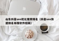 山东抖音seo优化搜索排名（抖音seo快速排名帝搜软件招商）