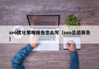 seo优化策略报告怎么写（seo总结报告）