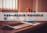 专业性seo优化怎么样（专业SEO优化首选）